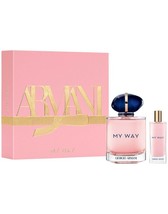 Giorgio Armani My Way 90ML 3.Oz Edp Sp 15ML 0.5O.z Edp Sp Gift Set - £87.04 GBP