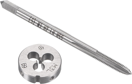 M3 x 0.5mm Left-Hand Tap &amp; Die Set – Thread Repair Kit for Nuts &amp; Bolts - $301.06 MXN