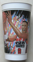 Scottie Pippen Mc Donalds Beverage Cup 1992 Usa Olympics Basketball Chicago Bulls - £15.53 GBP