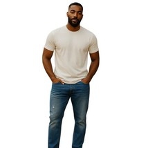 American Eagle Jeans Mens 38 X 32 Blue Relaxed Straight Core Flex Stretc... - $24.44