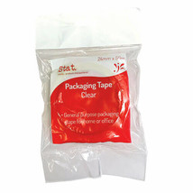 Stat Packaging Tape (Clear) - 24mmx50m - £22.82 GBP