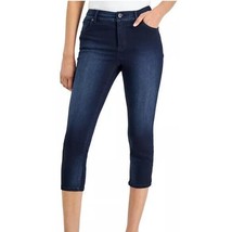 INC Women 4/27 Dark Wash Curvy Cut Super Skinny Cropped Jeans NWT CS34 - £31.28 GBP