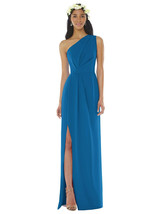 Dessy bridesmaid / Formal Dress 8156....Lapis Blue..Size 14...NWT - £59.07 GBP
