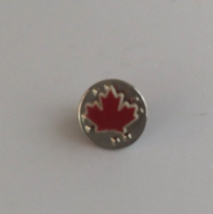 Vintage Tiny Canadian Maple Leaf Lapel Hat Pin - $7.28
