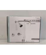GLACIER BAY Two Handle 1-Spray Shower Faucet Set in Chrome 1.75 GPM 1002... - €30,03 EUR