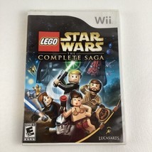 Lego Star Wars Wii Video Game The Complete Saga Lightsaber Nintendo 2007 - £9.63 GBP