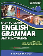 Easy-to-Learn English Grammar and Punctuation, Part 1 of 2: A step-by-st... - $11.00