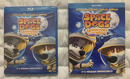 Space Dogs Adventure To The Moon Blu-Ray Alicia Silverstone Ashley Simpson New - £7.46 GBP