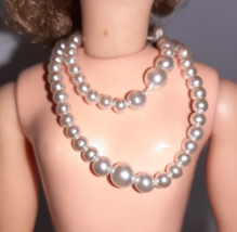 Ideal Tammy Doll Graduated Pearl 2 Strand Necklace for SWEATER GIRL - $13.86