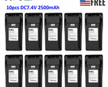 10X Nntn4497 Li-Ion Battery For Motorola Cp200D Dep450 Ep450 Pr400 Cp200... - $312.54