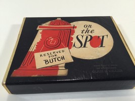 Vintage &quot;On The Spot&quot; Playing Card Set of 2 Decks in Cardboard Box - £10.04 GBP