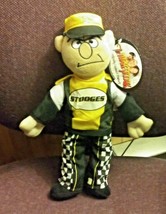 The Three Stooges Racing Team Moe Plush Doll 15” - $18.80