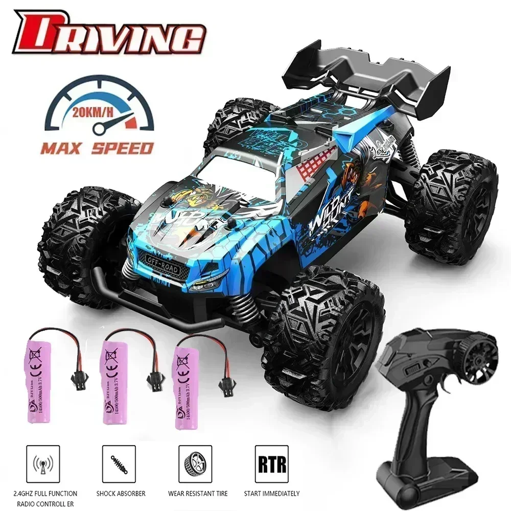 20KM/H Power Motor 2.4G 2WD RC Drift Car Big Size RC Truck Independent S... - $41.63+