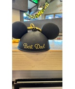 Disney Parks Mickey Mouse Ears Hat Best Dad Keychain with Lobster Claw - $22.90