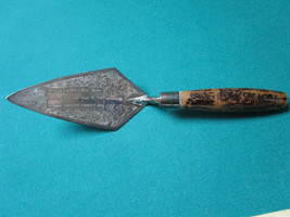 Souvenir Trowel From Mercer County Court House Corner Stone Laid On May 14,1902 - £116.66 GBP
