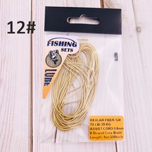 00lb braided kevlar fishing line string strong hollow core assist line for boat binding thumb200