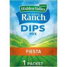 Hidden Valley Dips Mix, Fiesta Ranch 1.1 Oz Packets (Pack of 1) - £7.40 GBP