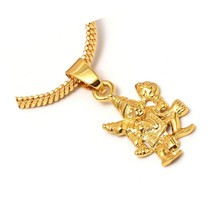 Locket Gold Plated Indian God/Bhagwaan Religious With - £38.12 GBP
