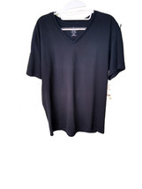 CALVIN KLEIN T-shirt V-Neck Men&#39;s Large Black CA50900 - $8.90