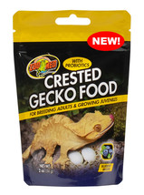 Zoo Med Crested Gecko Food with Probiotics For Breeding Adults and Growing Juven - £23.29 GBP