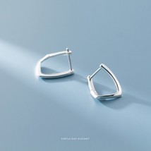 Ular hoop earring for women fashion 925 sterling silver minimalism u shape earring fine thumb200
