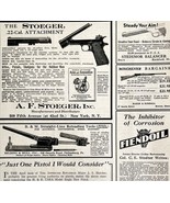 1931 Gun Advertisements Mixed Full Page Firearms Accessories Stoeger LGA... - $551.07 MXN