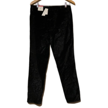 Talbots Flawless Five Pocket Ankle Pants Women&#39;s 8 Black Shimmer Corduro... - $26.30