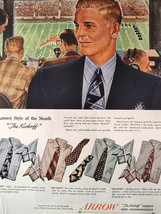 1948 Original Esquire Art Ads ARROW shirts HALLMARK Christmas Cards for Men - $6.48