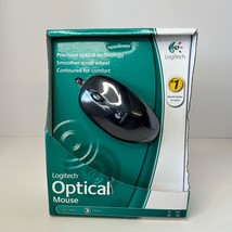 LOGITECH 931145-0403 Optical Mouse NEW/ in FACTORY SEALED BOX - $17.78