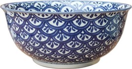 Bowl Sea Wave White Colors May Vary Blue Variable Ceramic Handmade - $419.00