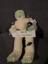 I Love My Mummy Halloween Shelf Sitter Doll Prop Cloth Figure Monster NWT - $17.82