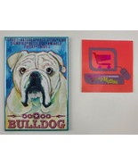 Bulldog &quot;Sweet Natured Easy Going Kind Dignified Resolute Amiable...&quot; Ma... - $2.99