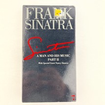 Frank Sinatra A Man And His Music Part II VHS Video Tape - £7.89 GBP