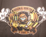 TeeFury Steampunk XLARGE &quot;Steampunk Hunter&quot; Shirt  BROWN - $15.00