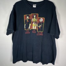 The Cowboy Bebop The Good + Bad &amp; The Ugly T-Shirt Black Sz 2XL - £19.45 GBP