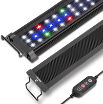 55W LED Aquarium Light Full Spectrum Planted Fish Tank Light, 10 Lev - £92.60 GBP