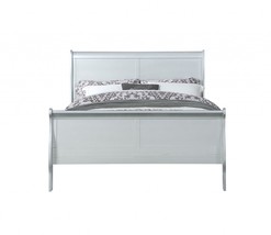 King Silver Sleigh Bed - $1,227.73 CAD