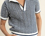 Simkhai Kenzie Short Sleeve Polo Tee Size L - $192.06