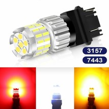 T20 LED Bulb 1pcs 7443 W21/5w Light T25 3157 P27/7w Car Turning Light Tail Brake - £9.25 GBP