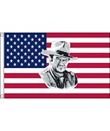 John Wayne USA Flag - 3x5 Ft - £15.70 GBP