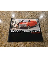 1973 Dodge Tradesman Cargo Van 12-page Original Car Sales Brochure Catalog - €7,64 EUR