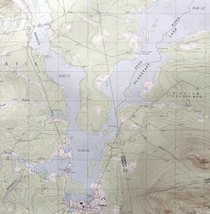 Map Stratton Maine 1989 Topographic Geological Survey 1:24000 27 x 22&quot; TOPO9 - £33.79 GBP