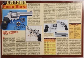 1989 Magazine Photos Article Smith &amp; Wesson Model 625-2 Revolver 45 ACP &amp; Auto - £15.96 GBP