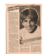Timothy Gibbs teen magazine pinup clipping Not the Marrying Kind Teen Idols - £1.96 GBP