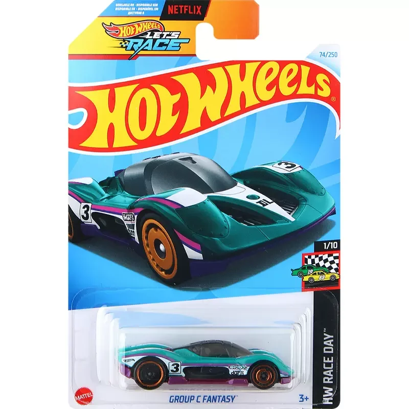 2024 Original Hot Wheels Car Let s Race Toys for Boy 1/64 Diecast Duck Roll -74 - £6.04 GBP