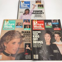 Vintage 1986 Picture Week Magazine Lot 3 Princess Diana Carol Burnett Carrie BK1 - £11.03 GBP