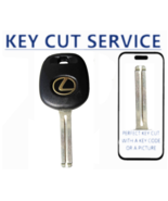 KEY CUT + TOY50 Transponder Chip Car Key for Lexus ES330 LS430 RX330 GX470 - $24.99