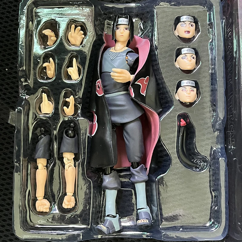 S.H.Figuarts Naruto Figure SHF Uchiha Itachi Sasuke Figure Toy Shippuden Uchiha - £26.41 GBP