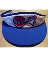 Toronto Sun Blue Jays 1989 Vintage Baseball Visor Made in Canada Irwin T... - $17.76 CAD