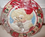 Christopher Radko TWAS THE NIGHT BEFORE CHRISTMAS Santa Cookie Plate Lar... - $38.35